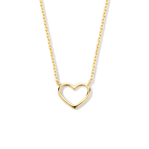 Goldkette mit Herz