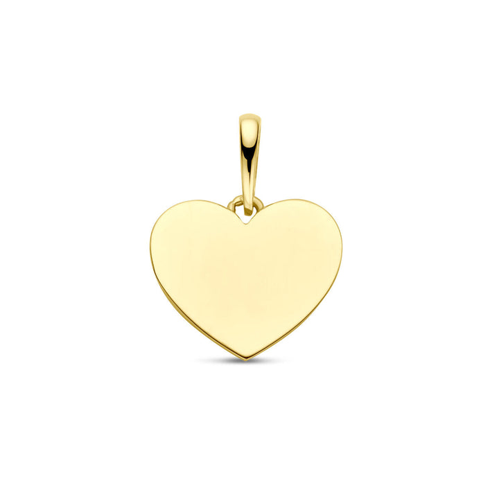 Gravuranhänger Herz 14K Gelbgold