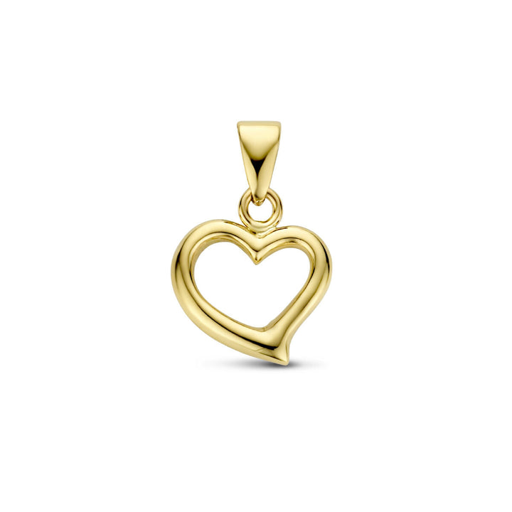 Anhänger Herz 14K Gelbgold