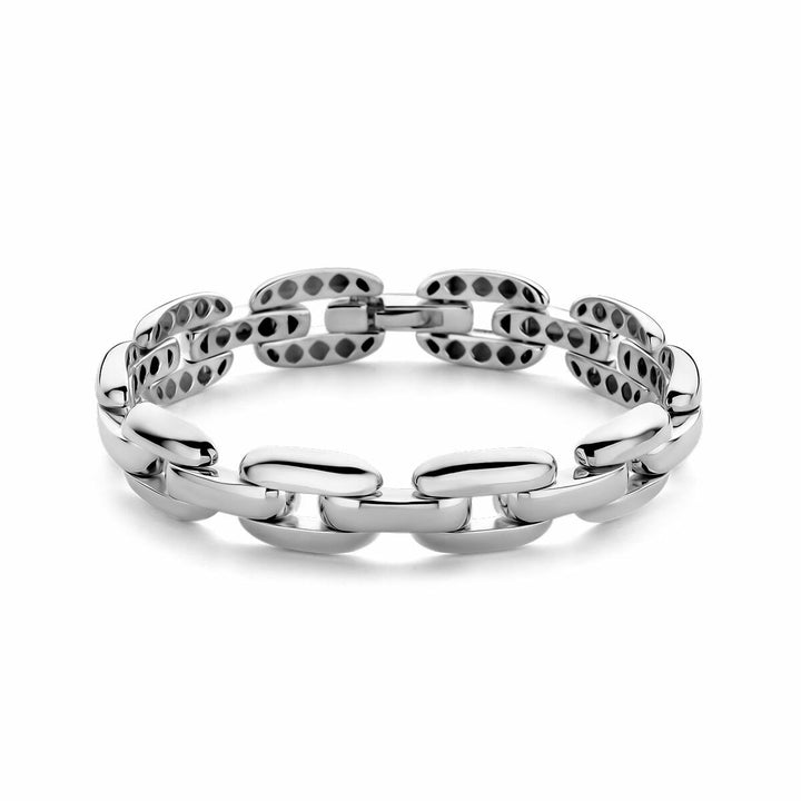 Armband 11,8 mm 19 cm silberweiß