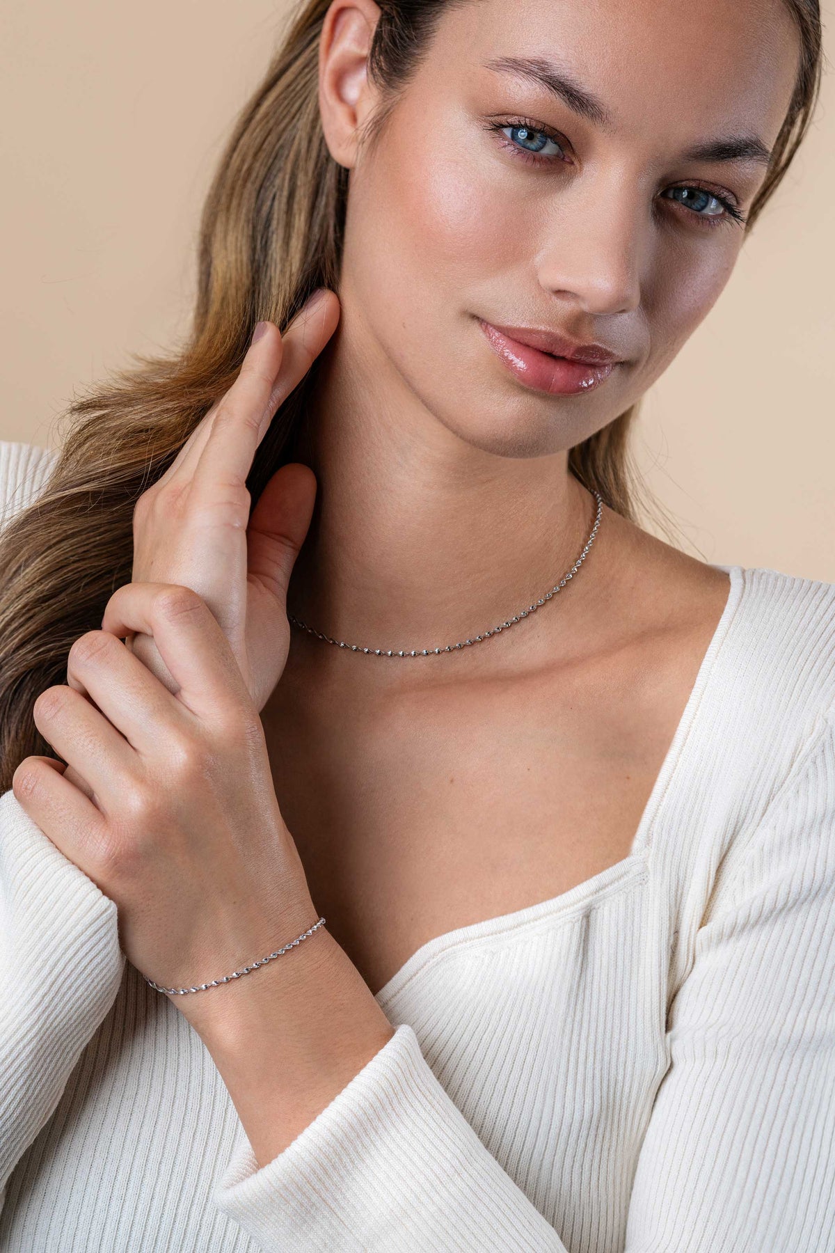 Zinzi Armband Silber ZIA2585 17-20cm