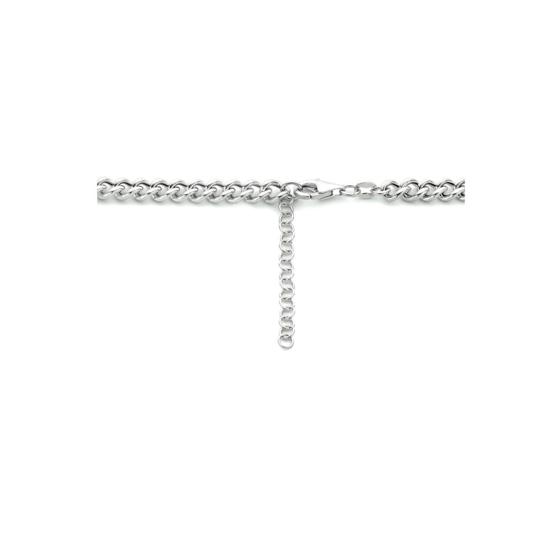 Gourmette 5,4 mm Silber rhodiniert
