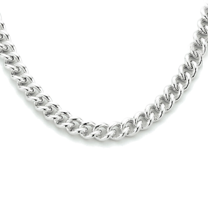 Gourmette 5,4 mm Silber rhodiniert