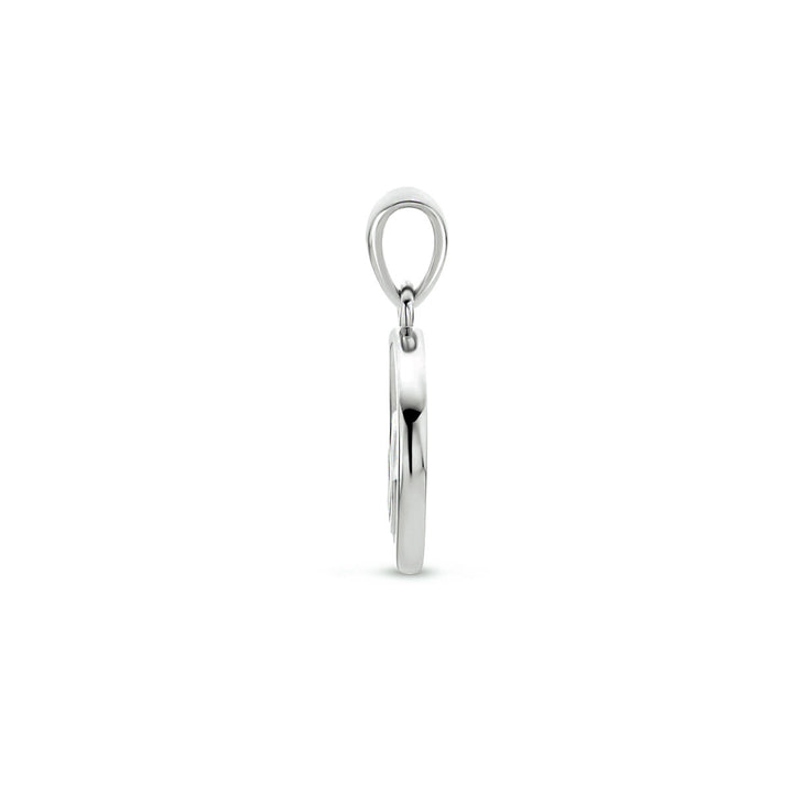 Anhänger Herzen Zirkonia Silber rhodiniert