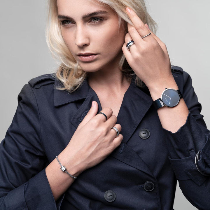 Bering Unisex-Uhr mit blauem Zifferblatt – 14539-307