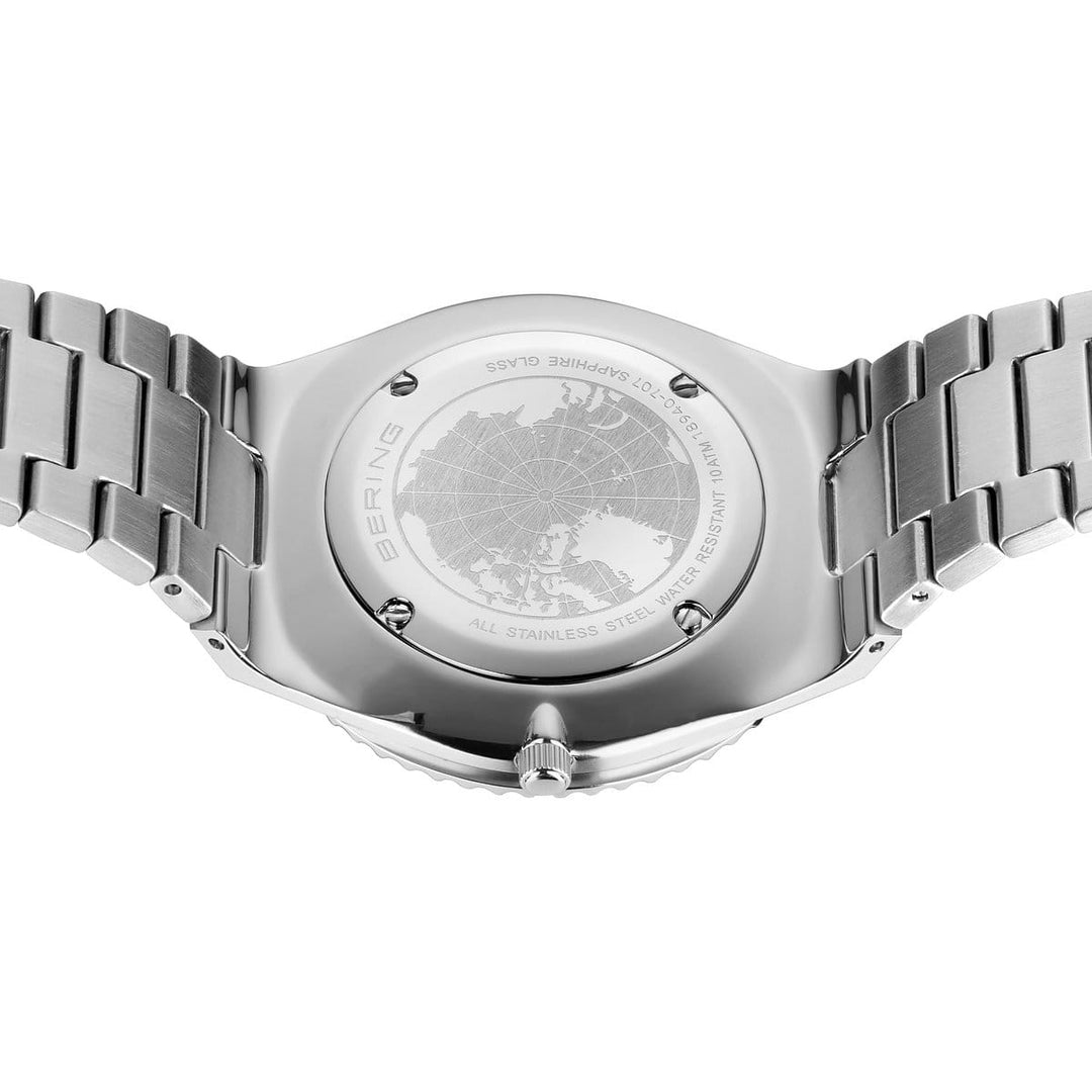 Bering Herrenuhr mit blauem Zifferblatt – 18940-707