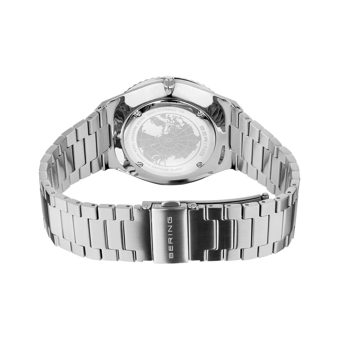 Bering Herrenuhr mit grünem Zifferblatt – 18940-708