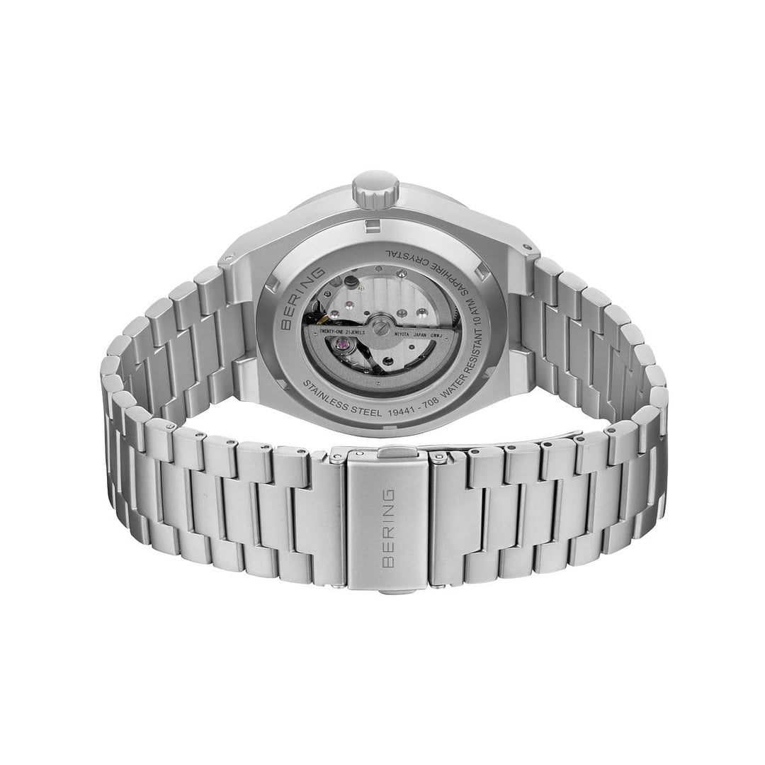 Bering Herrenuhr mit grünem Zifferblatt – 19441-708
