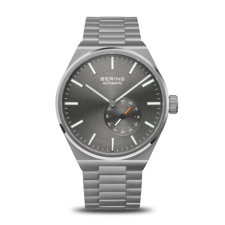 Bering Herrenuhr mit grauem Zifferblatt – 19441-777 