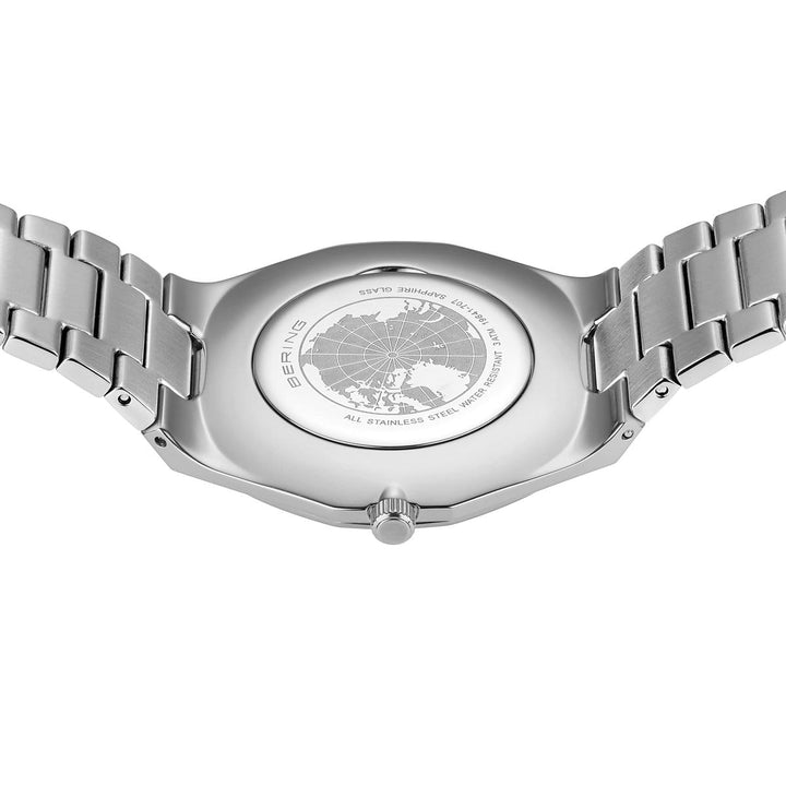 Bering Herrenuhr mit blauem Zifferblatt – 19641-707