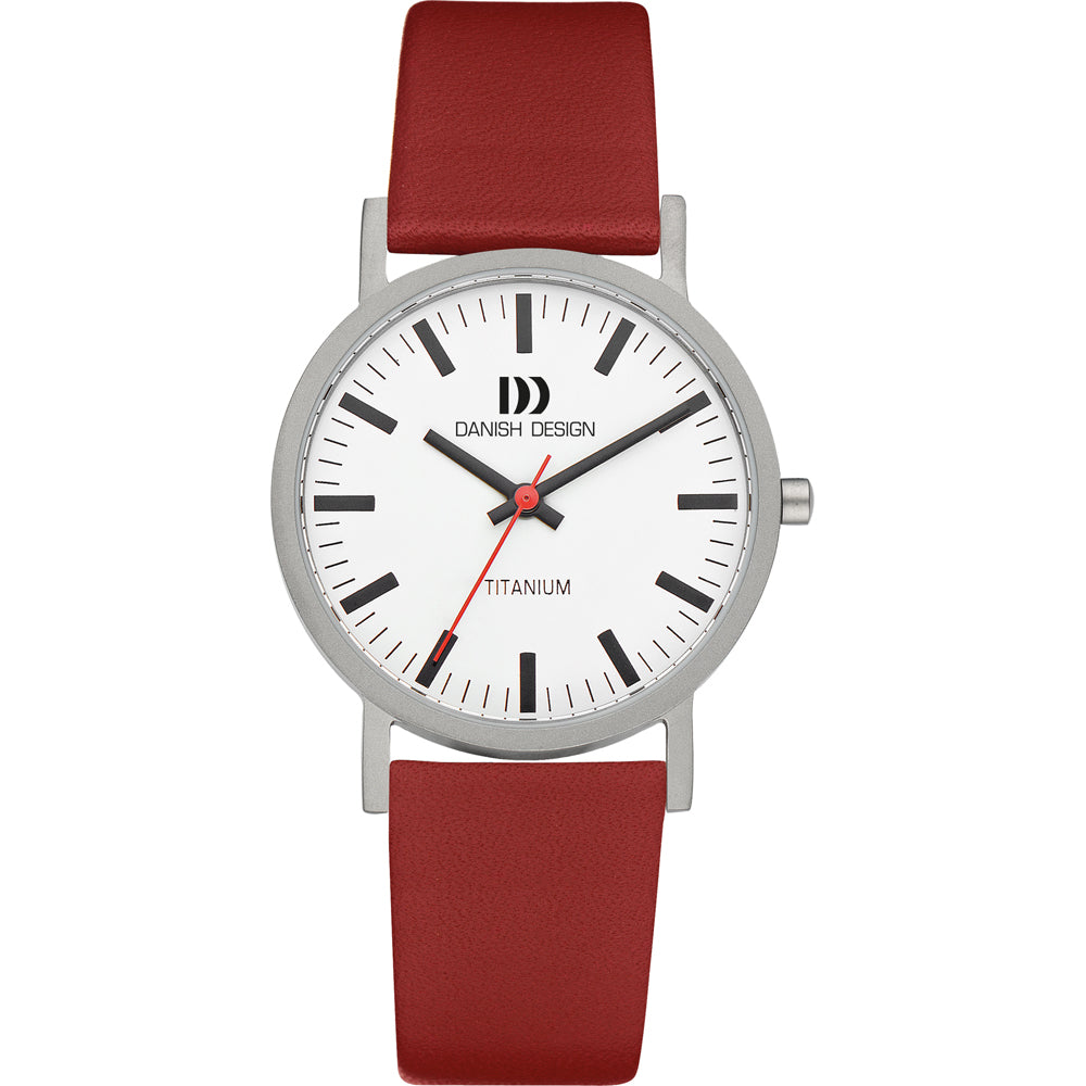 Dänische Design-Herrenuhr mit weißem Zifferblatt – IQ19Q199