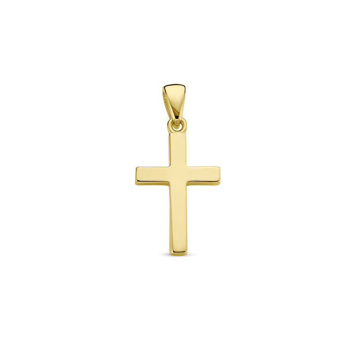 Anhänger Kreuz 14K Gelbgold