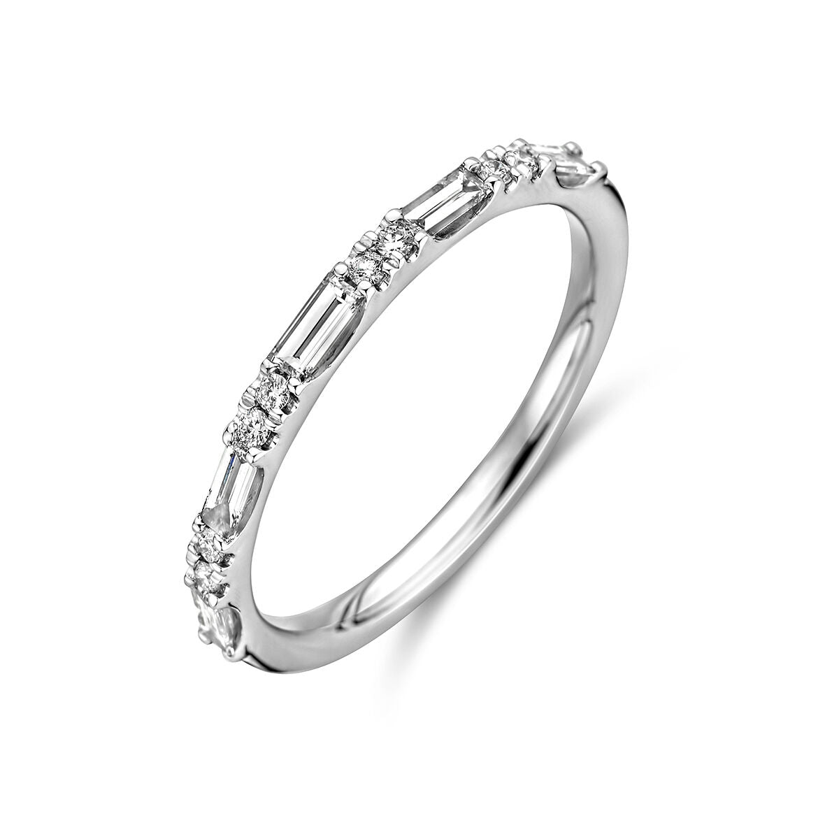 Ring Diamant 0,36 ct h SI 14K Weißgold