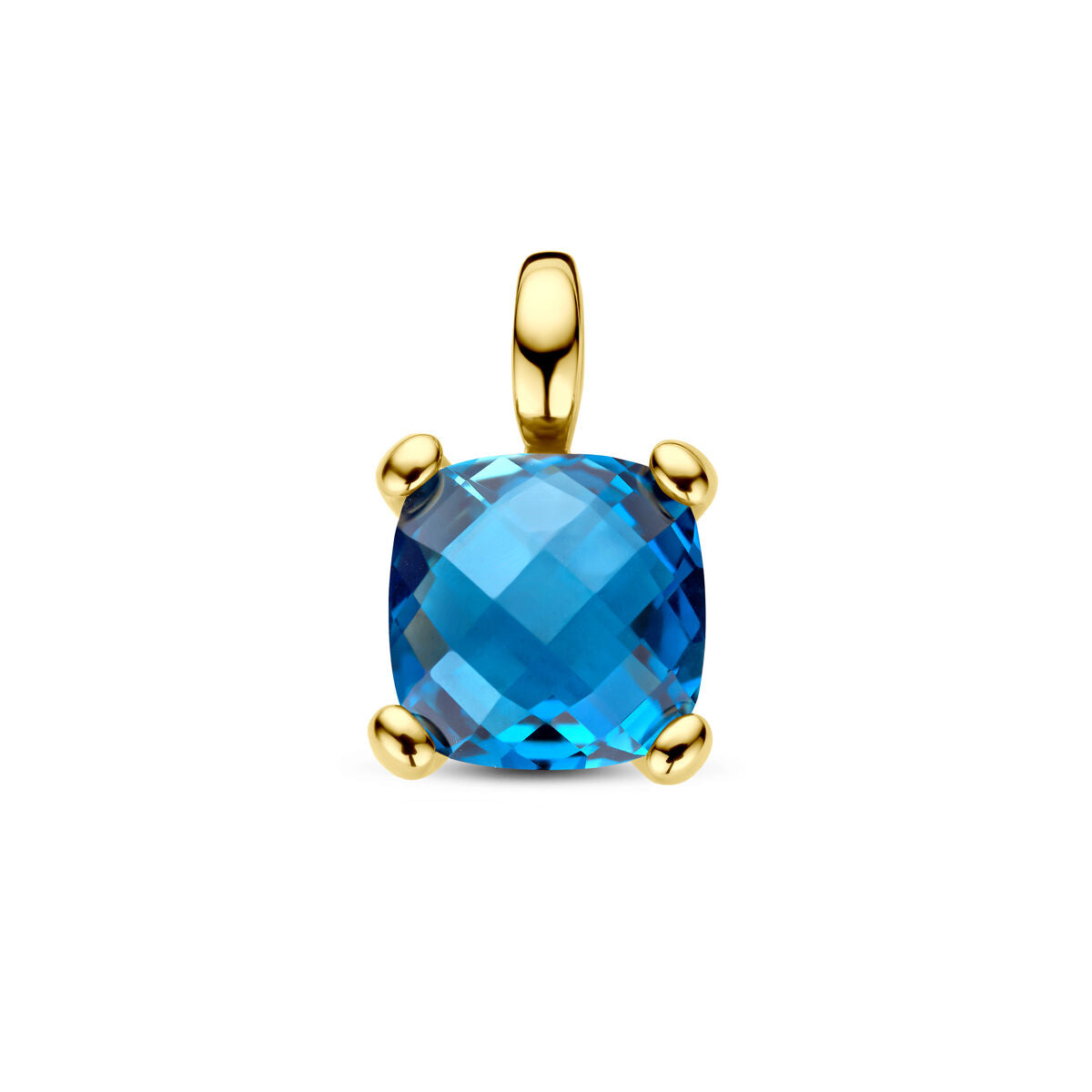 Anhänger London Blue Topas 14K Gelbgold