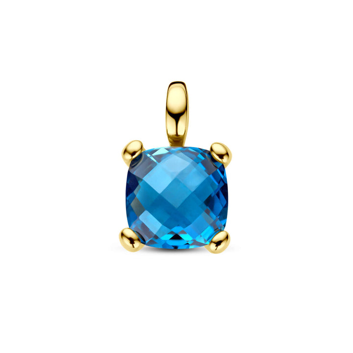 Anhänger London Blue Topas 14K Gelbgold