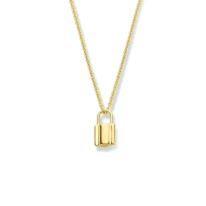 Damen-Kettenschloss aus Gold 14K