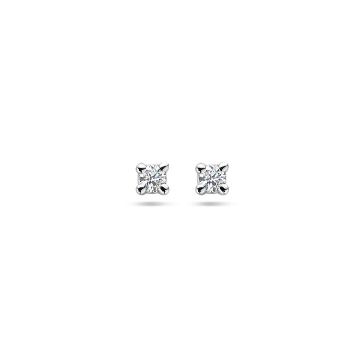 Ohrstecker Diamant 0,10 ct (2x 0,05 ct) h si 14K Weißgold