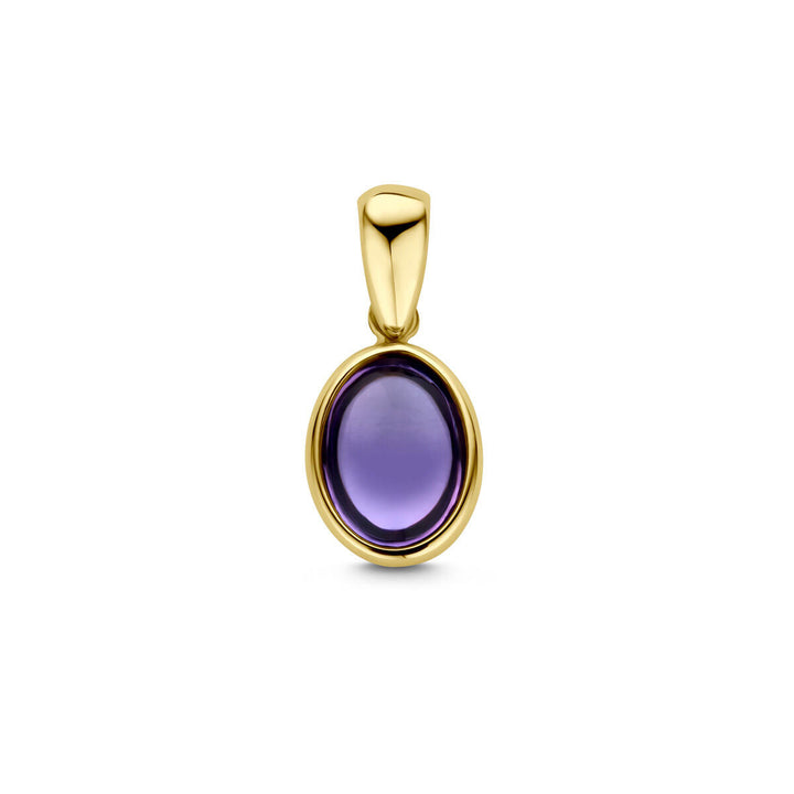 Anhänger Amethyst 14K Gelbgold