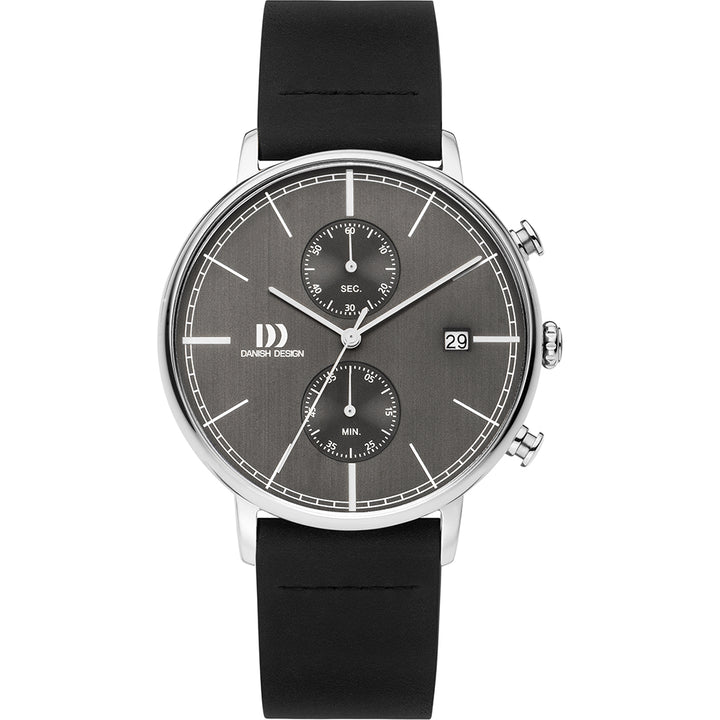 Dänische Design-Herrenuhr mit grauem Zifferblatt – IQ14Q1290
