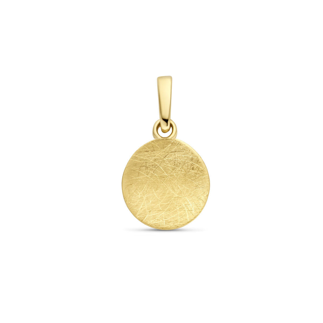 Anhänger Kratzer 14K Gelbgold