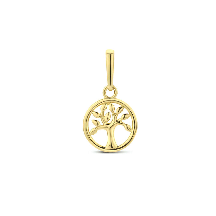 Anhänger Lebensbaum 14K Gelbgold