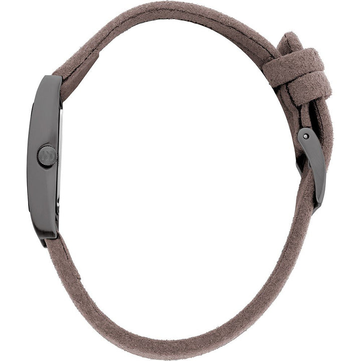 Dänische Design-Damenuhr mit schwarzem Zifferblatt – IV16Q1292