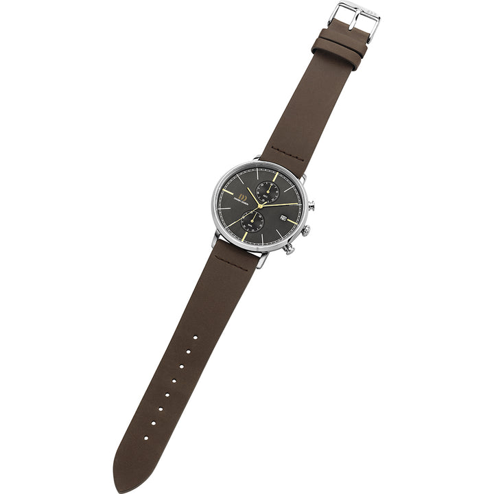Dänische Design-Herrenuhr mit grauem Zifferblatt – IQ23Q1290