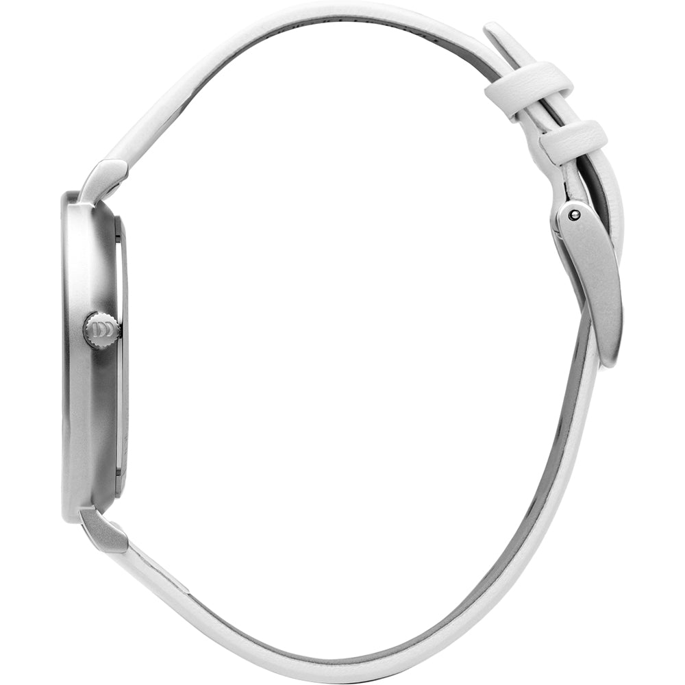 Dänische Design-Damenuhr mit weißem Zifferblatt – IV12Q1260
