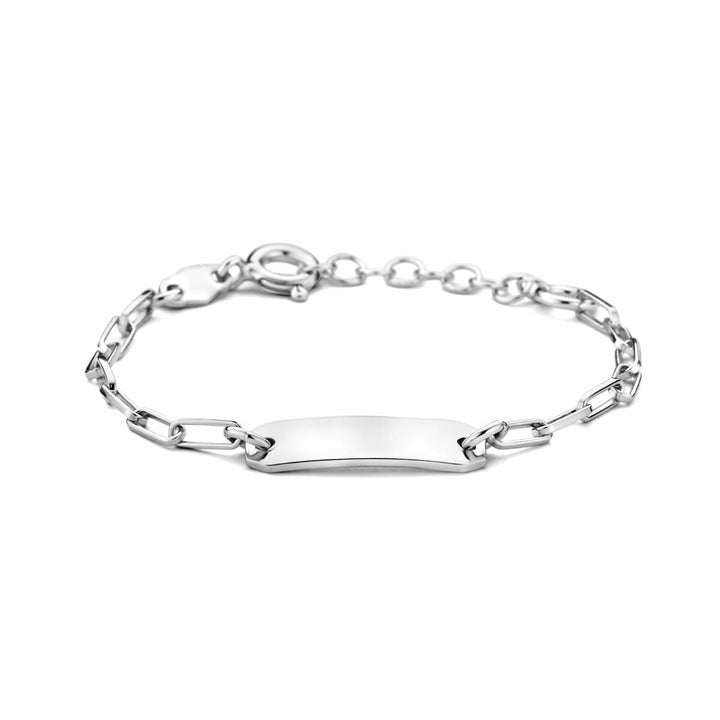 Babyarmband versilbert 5,0 mm rhodiniert