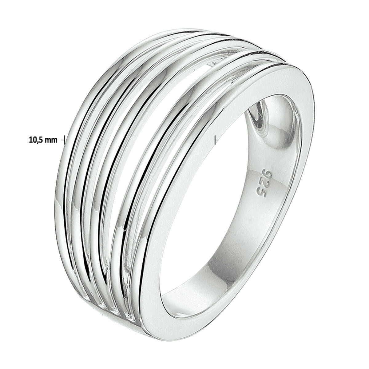 Ring Silber rhodiniert