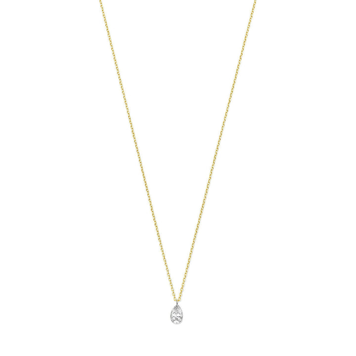 Gold Damenhalskette Diamant 18K
