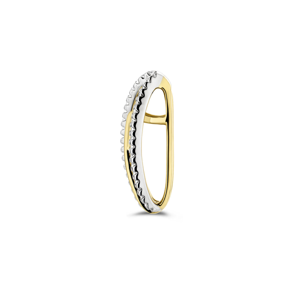 Anhänger Diamant 0,17 ct h si 14K Bicolor-Gold gelb/weiß