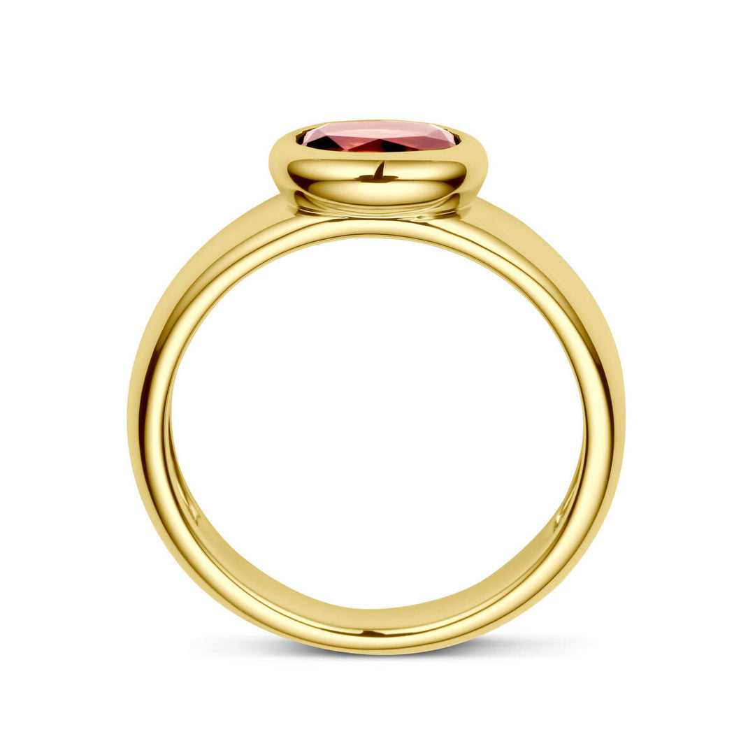 Ring Granat 14K Gelbgold