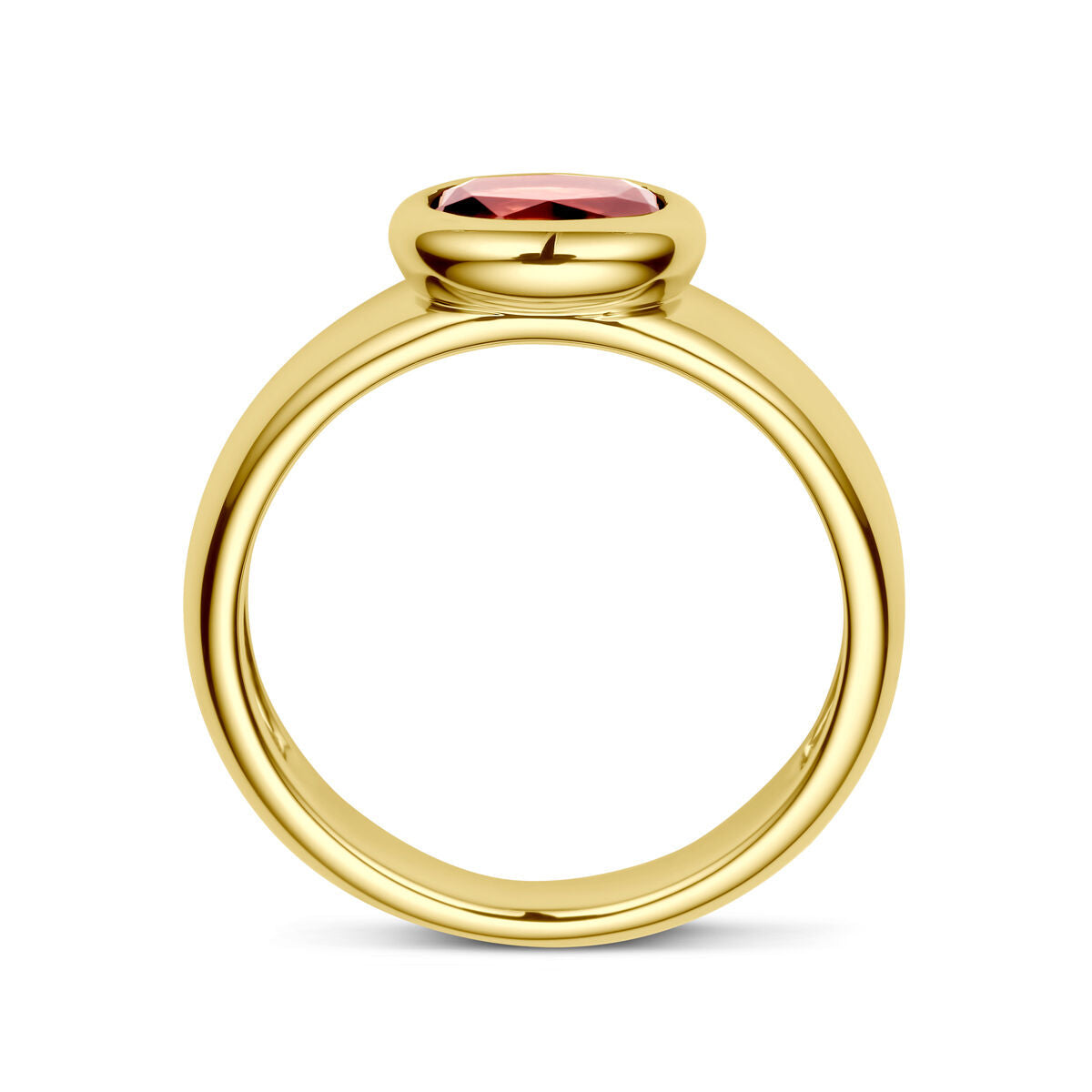 Ring Granat 14K Gelbgold