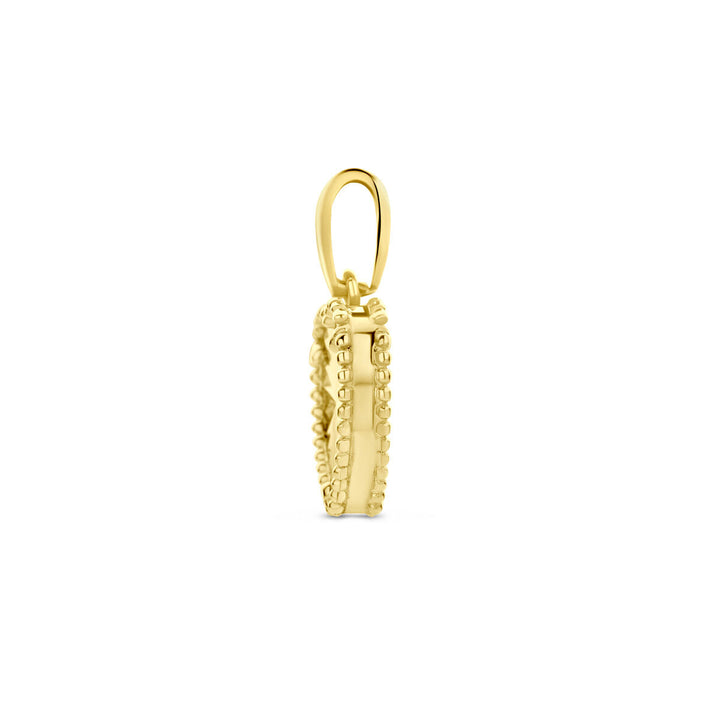 Anhänger Herz diamantiert 14K Gelbgold