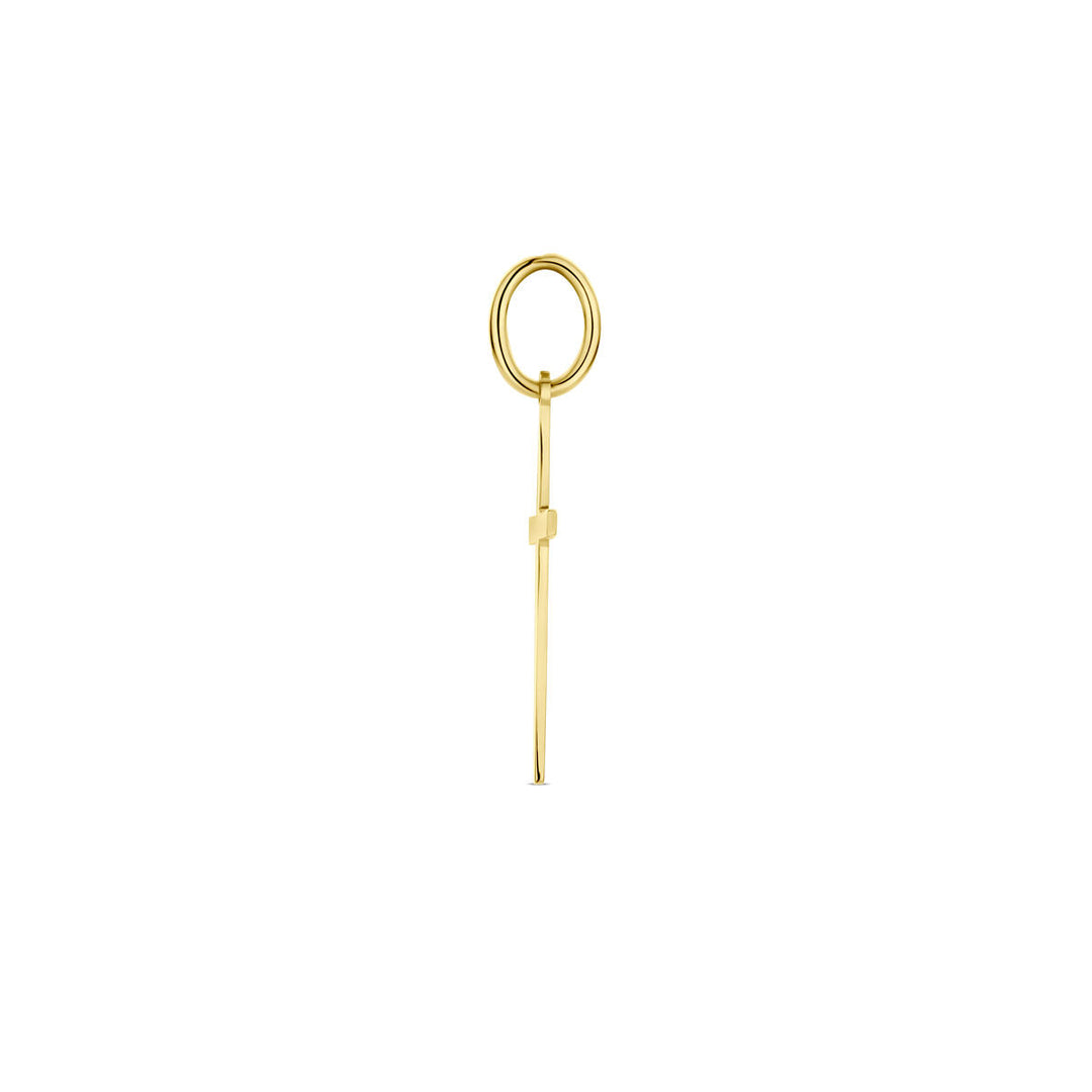 Anhänger Kreuz 14K Gelbgold