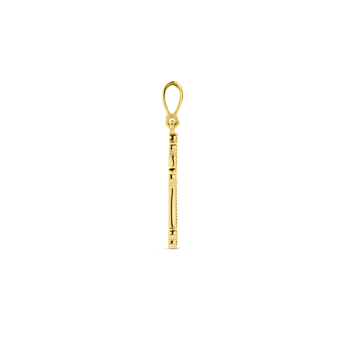 Anhänger Kreuz 14K Gelbgold