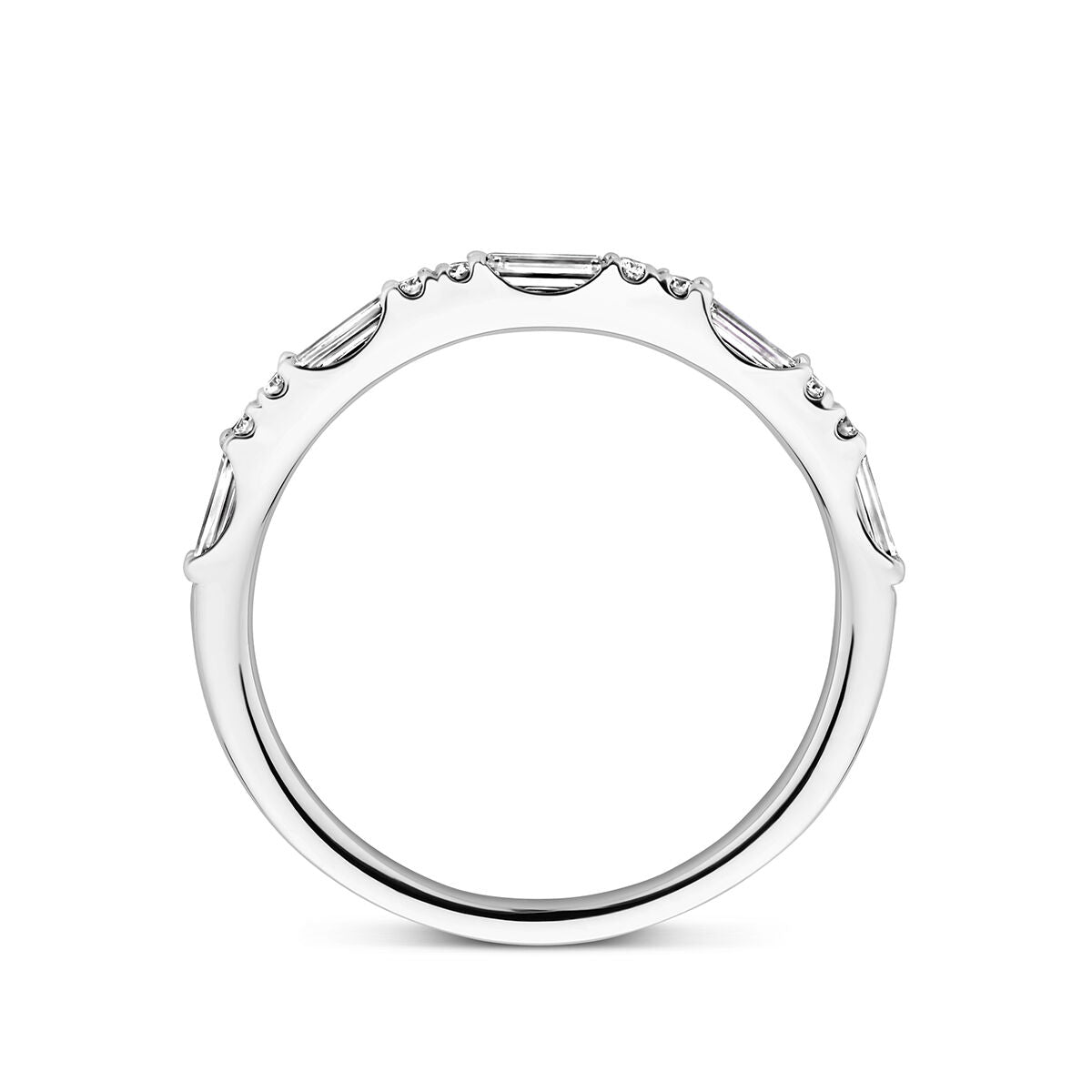 Ring Diamant 0,36 ct h SI 14K Weißgold