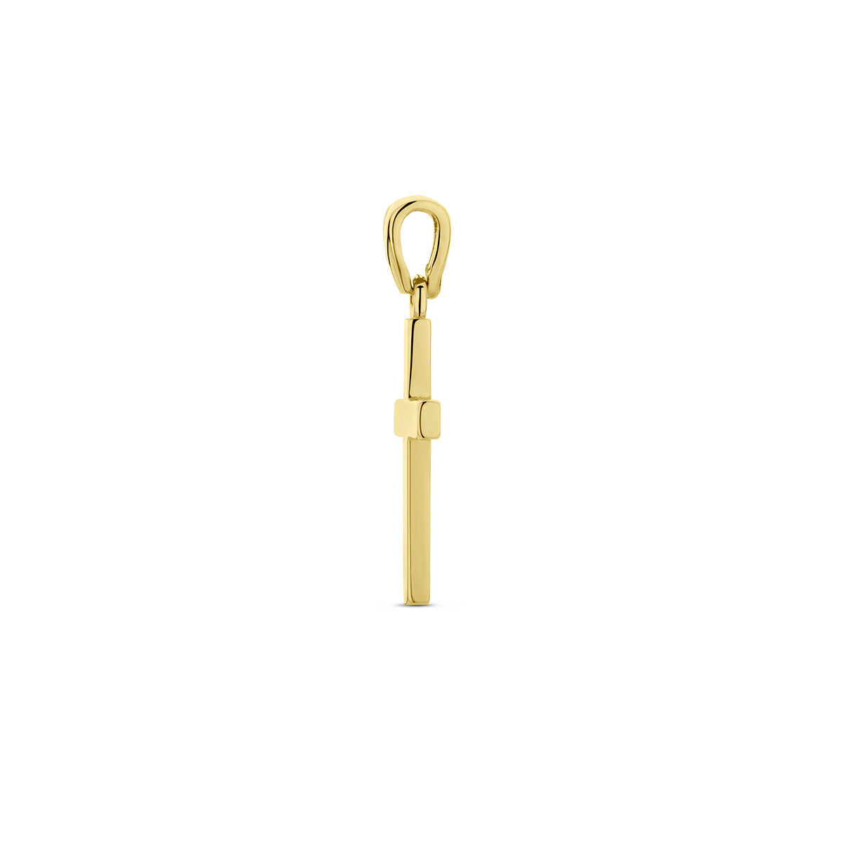 Anhänger Kreuz 14K Gelbgold