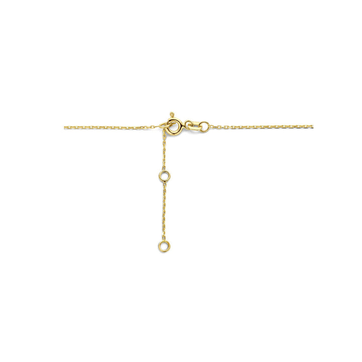 Gold Damenkette Kreuz 14K