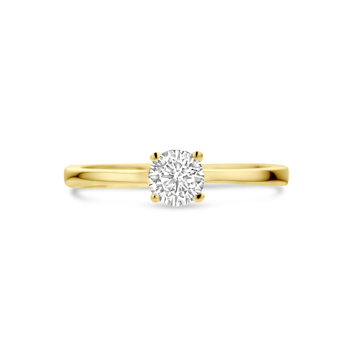 Ring Zirkonia 14K Gelbgold
