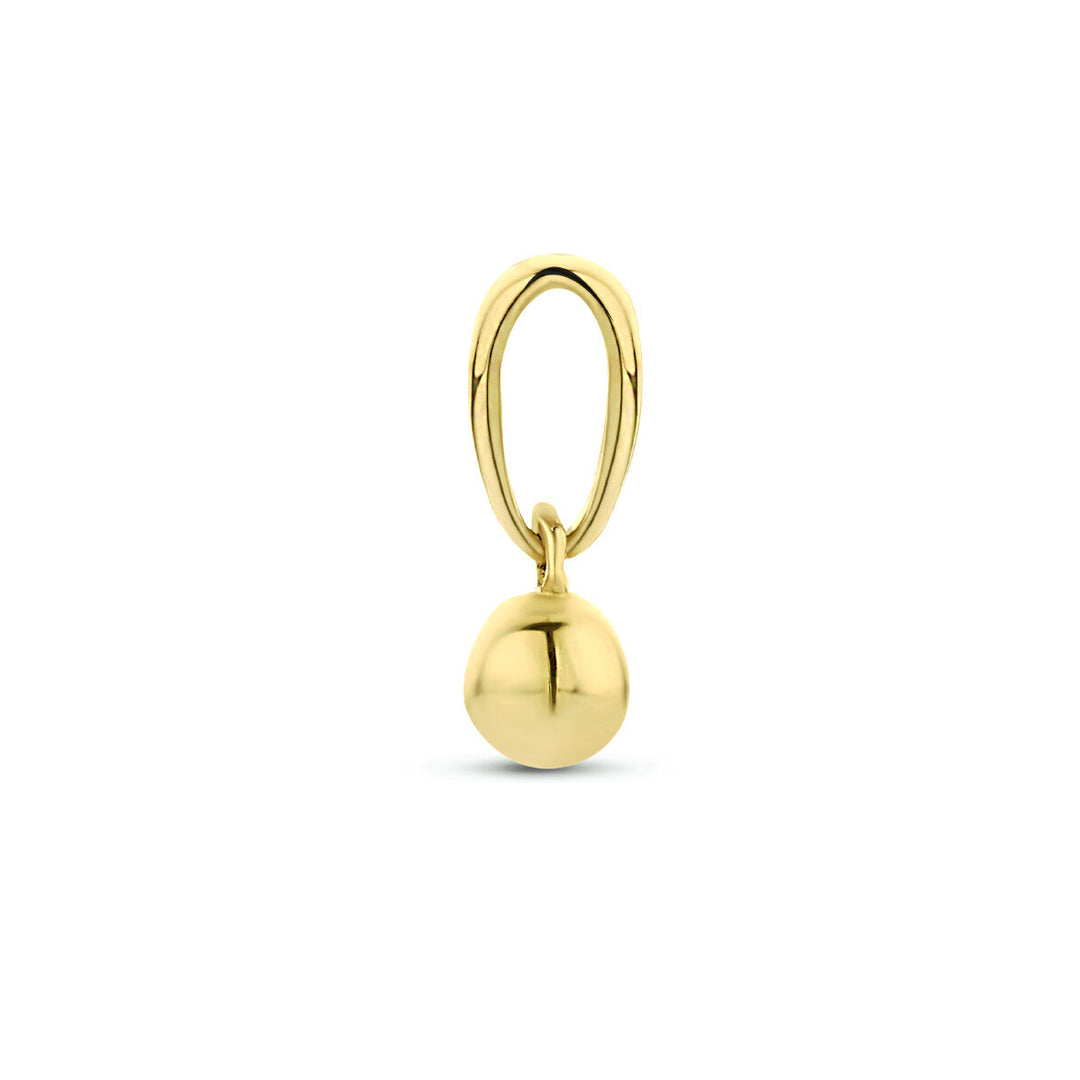 Anhänger Kugel 14K Gelbgold