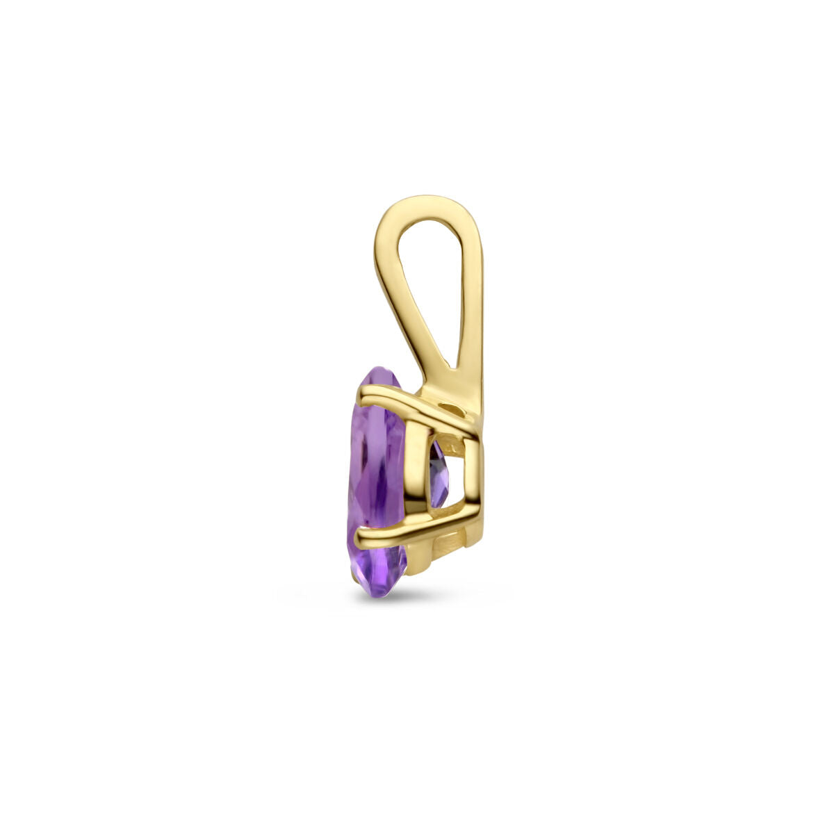 Anhänger mit Geburtsstein 14K Gelbgold