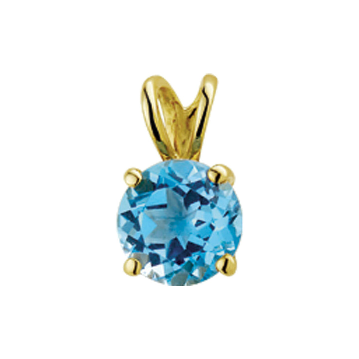 Anhänger Topas 14K Gelbgold
