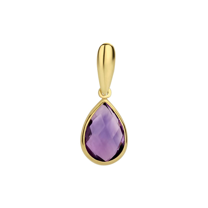 Anhänger Amethyst 14K Gelbgold