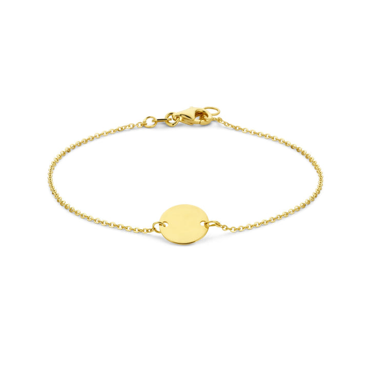 Armbandkreis 17 - 18,5 cm 14K Gelbgold