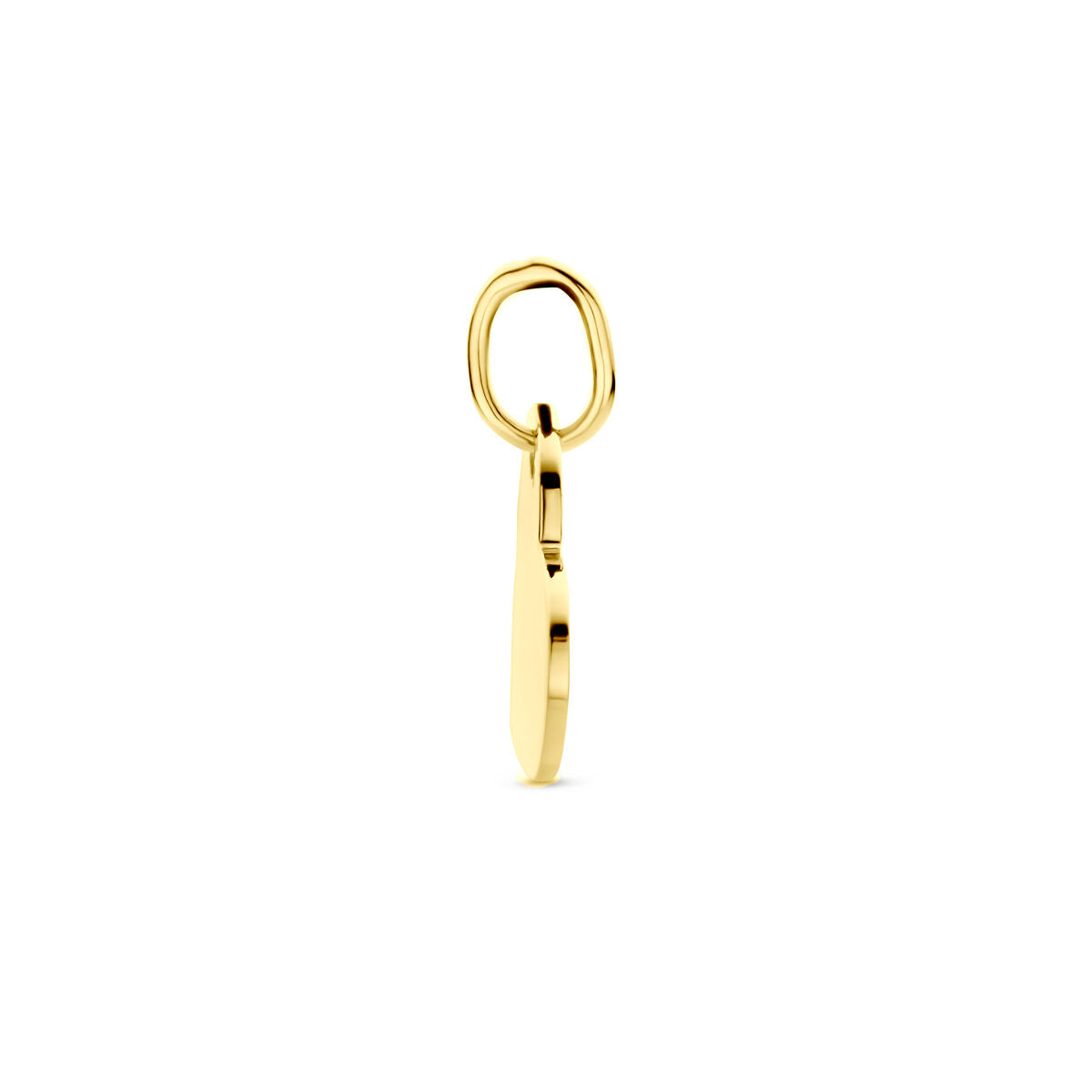 Gravuranhänger Herz 14K Gelbgold