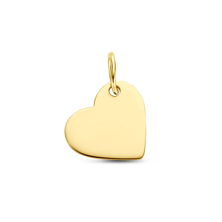 Gravuranhänger Herz 14K Gelbgold