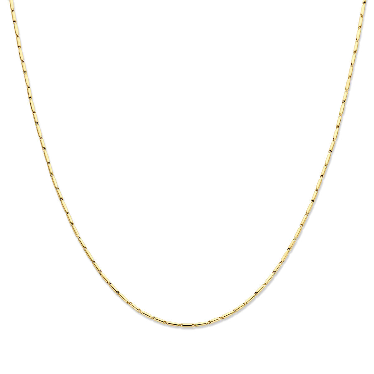 Halskette aus 14K Gelbgold, 1,9 mm dick und 43 cm lang