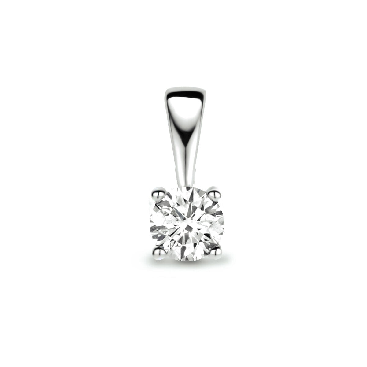 Anhänger Diamant h si 14K Weißgold
